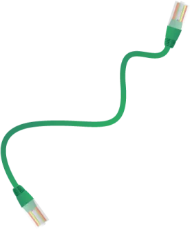 an image of a green cable