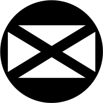 a black and white email icon