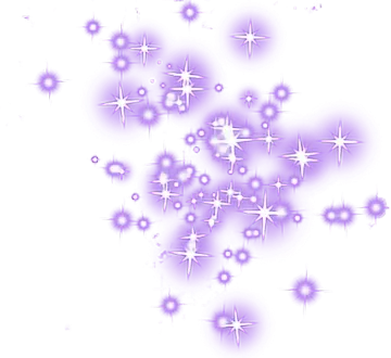 purple stars on a white background