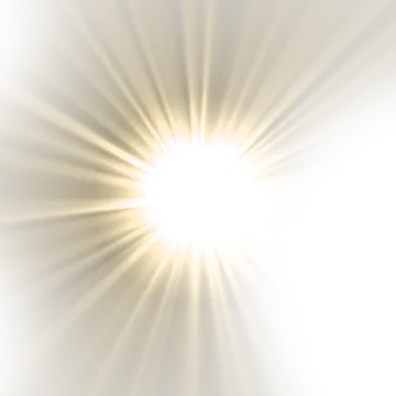 a white background with sunbeams