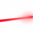 a red pencil with a black eraser on it