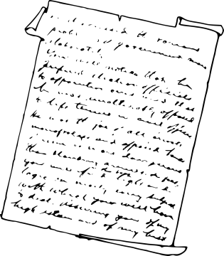 a piece of paper with writing on it