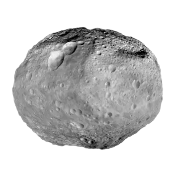 the asteroid is shown in this image from nasa