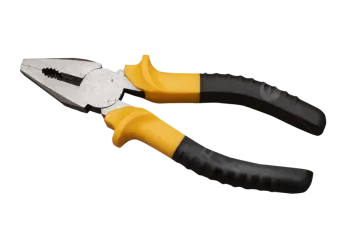 a pair of pliers on white background