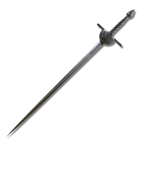 a sword on a white background