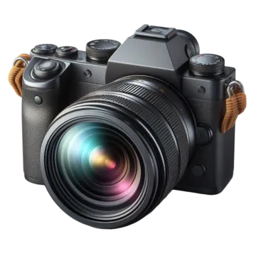 the fuji x - t2 with a lens attached to it