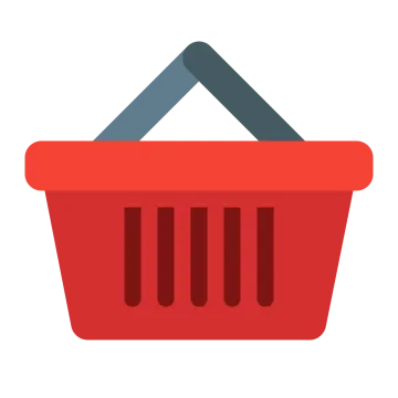 a shopping basket icon