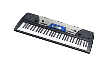 a black and white keyboard on a white background