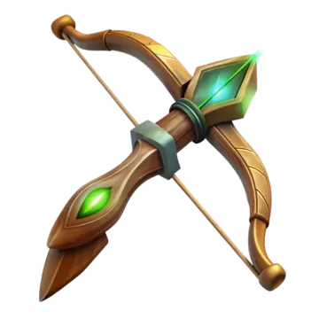 an image of a bow and arrow