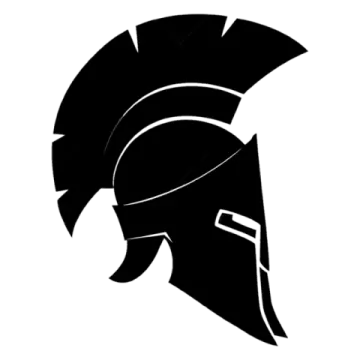 a spartan helmet