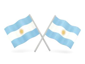 argentina and argentina flags