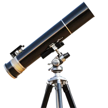 a telescope on top of a tripod