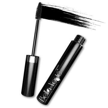 a mascara on a white background