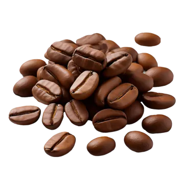 a pile of coffee beans