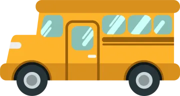 a yellow school bus
