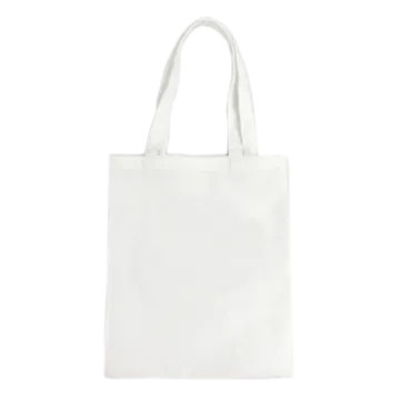 a white canvas tote bag