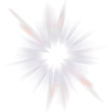 a white background with a star burst in the middle