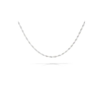 a diamond necklace on a white background