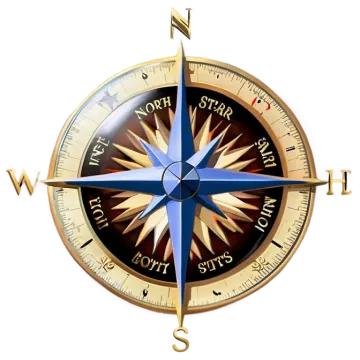 an image of a compass on a white background