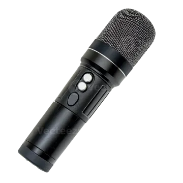 a microphone on a white background