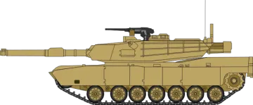 a drawing of a tank