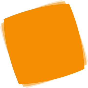 an orange piece of paper