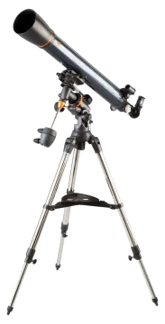 a telescope on a tripod stand