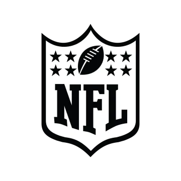 the nfl logo on a white background