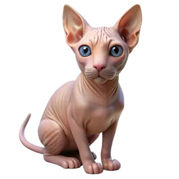 a cat with blue eyes sitting on the ground