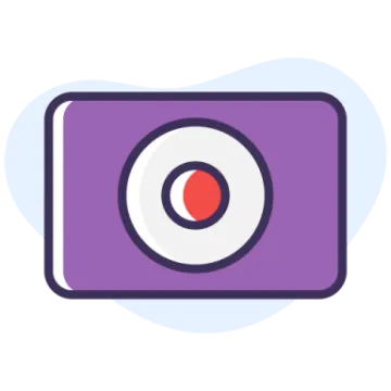 an illustration of a camera