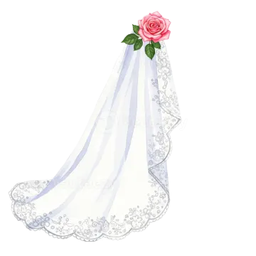 a wedding dress with a rose on it