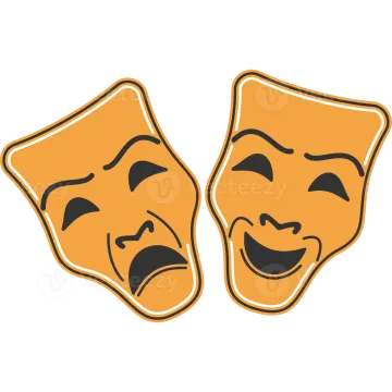 two slices of bread with faces drawn on them