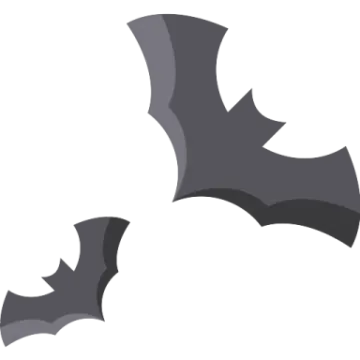 a bat flying in the sky