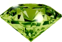 a green diamond