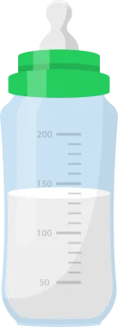 a glass jar with a green lid