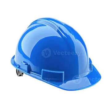 a hard hat on a white background