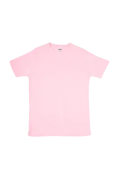a pink t - shirt on a white background