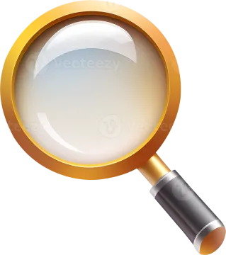 a magnit with a white background