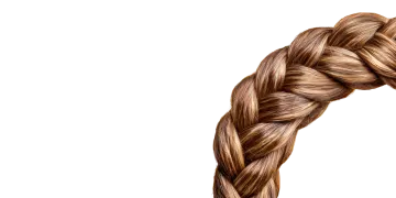 a woman's hair is shown in this image