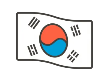 the flag of south korea