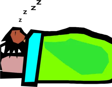 a person sleeping on the ground with their head down