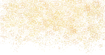 a white background with gold glitters