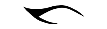 a black and white image of the letter k