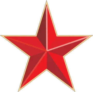 a red star