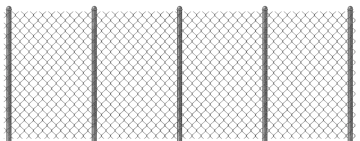 a wire fence on a white background