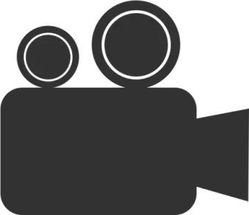 an icon of a video camera