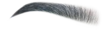 a close up view of an eyelash