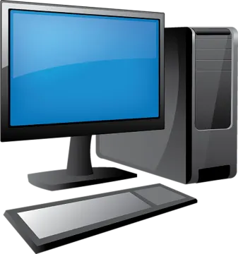 an image of a desktop computer