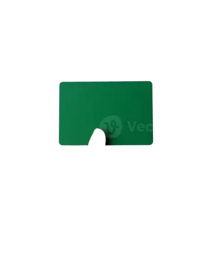 a hand holding a green card
