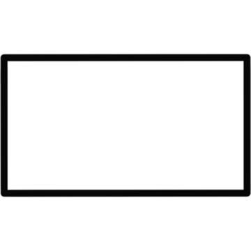 a black and white icon of a laptop